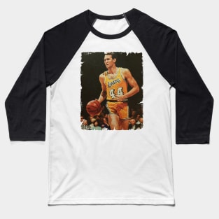 Jerry West #44 Baseball T-Shirt